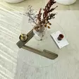 Soffbord Hanah Home Mia Valnöt Härdat Glas Massiv Furu 75x35x75 cm - Soffbord - 8684283311071 - 4