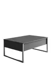 Soffbord Hanah Home Luxe Antracit Silver Spånskiva 90x60x40 cm - Soffbord - 8684282832331 - 1