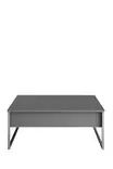 Soffbord Hanah Home Luxe Antracit Silver Spånskiva 90x60x40 cm - Soffbord - 8684282832331 - 4