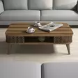 Soffbord Hanah Home Eylül Valnöt Spånskiva 105x34,6x60 cm - Soffbord - 8681875207651 - 3