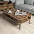 Soffbord Hanah Home Eylül Valnöt Spånskiva 105x34,6x60 cm - Soffbord - 8681875207651 - 2