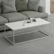 Soffbord Hanah Home Tiger Vit Spånskiva 120x42x60 cm - Soffbord - 8683742465591 - 3