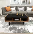 Soffbord Hanah Home Line Ljus Valnöt Spånskiva 40x90x56 cm - Soffbord - 8683743972951 - 4