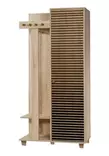 Hallmöbel Hanah Home Garmanto 90 Sonoma Ek Spånskiva 90x192x36 cm - Hallskåp - 8681875404821 - 1