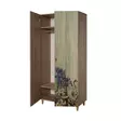 Garderob Hanah Home Stil 727 Sonoma Ek Spånskiva 90x192x52 cm - Garderober - 8681875341201 - 1