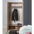 Garderob Hanah Home Stil 727 Sonoma Ek Spånskiva 90x192x52 cm - Garderober - 8681875341201 - 5