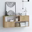 Konsolbord Hanah Home Flora Ek Spånskiva 120x50x22 cm - Byråer och skåp - 8683742502081 - 3