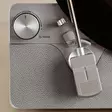 Helautomatisk vertikal skivspelare med inbyggda högtalare och Bluetooth® Silver - Skivspelare och nålar - 8711902086901 - 45