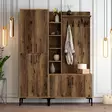 Hallmöbel Hanah Home Viyana DA Valnöt Spånskiva 150x35x200 cm - Möbler - 8683342170451 - 3