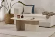 Soffbord Hanah Home Orba Travertin Spånskiva 120x40x65 cm - Soffbord - 8684283887651 - 3