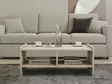 Soffbord Hanah Home Pera Travertin Spånskiva 90x35x50 cm - Soffbord - 8684283030811 - 3