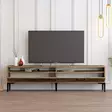 TV-bänk Hanah Home Istanbul 2 Valnöt Spånskiva 180x35x47 cm - TV-bänkar - 8684282191131 - 3