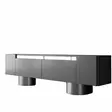TV-bänk Hanah Home Bohem Antracit Silver Spånskiva 180x50x30 cm - TV-bänkar - 8684283557141 - 1