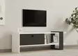 TV-bänk Hanah Home Funda Antracit Spånskiva 120x36,8x25 cm - TV-bänkar - 8681875683271 - 2