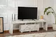 TV-bänk Hanah Home Enclave Freesia Marmormönster Spånskiva 180x50x31,3 cm - TV-bänkar - 8684283112081 - 2