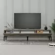TV-bänk Hanah Home Lyon 42 Svart Spånskiva 180x42x35 cm - TV-bänkar - 8684282640561 - 3