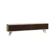 TV-bänk Hanah Home Hill Valnöt Vit Spånskiva 160x40x25 cm - TV-bänkar - 8681875147001 - 1