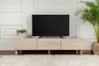 TV-bänk Hanah Home Alvin Travertin Spånskiva 180x42x31,4 cm - TV-bänkar - 8684283431281 - 3