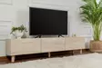 TV-bänk Hanah Home Alvin Travertin Spånskiva 180x42x31,4 cm - TV-bänkar - 8684283431281 - 2