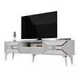 TV-bänk Hanah Home Yumedi Vit Silver Spånskiva 150x50x30 cm - TV-bänkar - 8683742469391 - 4