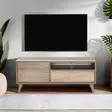 TV-bänk Hanah Home Tvr311Tt Light Walnut Spånskiva 120x50x40 cm - TV-bänkar - 8684283505791 - 2