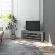 TV-bänk Hanah Home Corner Grå Spånskiva 120x40x30 cm - TV-bänkar - 8684283338771 - 3