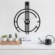 Väggdekor Metall Wallity Dalmacyali Svart Metall 53x66 cm - Dekorationer, prydnadsföremål - 8683342213691 - 3