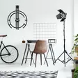 Väggdekor Metall Wallity Dalmacyali Svart Metall 53x66 cm - Dekorationer, prydnadsföremål - 8683342213691 - 4