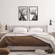 Väggdekor Metall Wallity Lutuf Svart Metall 86x63 cm - Dekorationer, prydnadsföremål - 8683342112031 - 4