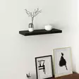 Vägghylla Hanah Home Gizli 60 Svart Spånskiva 60x3,6x23 cm - Vägghyllor - 8684282258841 - 2