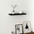 Vägghylla Hanah Home Gizli 60 Svart Spånskiva 60x3,6x23 cm - Vägghyllor - 8684282258841 - 3