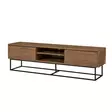 Vardagsrumsmöbelset Hanah Home Laxus Tak?m 10 Valnöt Spånskiva 180x50x40 cm - Möbler - 8684282298151 - 1