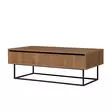 Vardagsrumsmöbelset Hanah Home Laxus Tak?m 10 Valnöt Spånskiva 180x50x40 cm - Möbler - 8684282298151 - 10