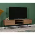 Vardagsrumsmöbelset Hanah Home Laxus Tak?m 10 Valnöt Spånskiva 180x50x40 cm - Möbler - 8684282298151 - 3