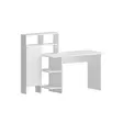 Skrivbord Hanah Home Bugra Vit Spånskiva 135,9x111,8x60 cm - Skrivbord - 8682870110281 - 4