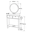 Sideboard Hanah Home Lr1 White Spånskiva 80,4x90x24,2 cm - Möbler - 8683742125631 - 8