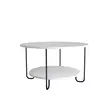 Soffbord Hanah Home Corro Vit Spånskiva 80x45x80 cm - Soffbord - 8681875834741 - 1