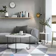 Soffbord Hanah Home Corro Vit Spånskiva 80x45x80 cm - Soffbord - 8681875834741 - 2