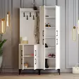 Hallmöbel Hanah Home Berlin BA Vit Spånskiva 120x200x35 cm - Hallskåp - 8683342460811 - 4