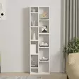 Bokhylla Hanah Home Tomi Vit Melamin Mdf 44,4x150x19,6 cm - Bokhyllor - 8682870717091 - 3