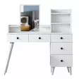 Sminkbord Hanah Home Bj101 Vit Spånskiva 125x93,8x40 cm - Toalettbord - 8683743764631 - 6