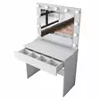 Sminkbord Hanah Home BJ120 Vit Spånskiva 90x76,8x45 cm - Toalettbord - 8684282480761 - 12