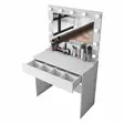 Sminkbord Hanah Home BJ120 Vit Spånskiva 90x76,8x45 cm - Toalettbord - 8684282480761 - 11