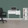 Skrivbord Hanah Home Cms105Bb1 Vit Spånskiva 90x75x52 cm - Skrivbord - 8684282178651 - 2