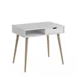 Skrivbord Hanah Home White Wooden Vit Spånskiva 90x80x60 cm - Skrivbord - 8684283339051 - 5