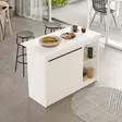 Matbord Hanah Home OR2-W Vit Spånskiva 120x88,2x60 cm - Matbord - 8684283262021 - 4