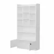 Bokhylla Hanah Home Tokyo Vit Spånskiva 90x180x30 cm - Bokhyllor - 8683743316151 - 8