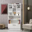 Bokhylla Hanah Home Tokyo Vit Spånskiva 90x180x30 cm - Bokhyllor - 8683743316151 - 2