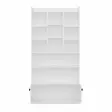 Bokhylla Hanah Home Tokyo Vit Spånskiva 90x180x30 cm - Bokhyllor - 8683743316151 - 9