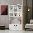 Bokhylla Hanah Home Tokyo Vit Spånskiva 90x180x30 cm - Bokhyllor - 8683743316151 - 4